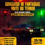 🔥 CONCURSO DE FANTASIAS – NOITE DO TERROR 🔥Vai encarar essa noite sombria no Speed Park Então